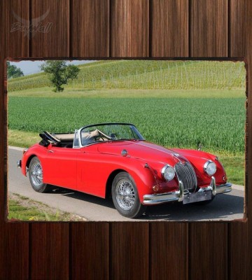 Металлическая табличка Jaguar XK150 Drophead Coupe